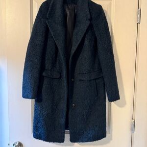 Topshop Women's Navy Jacket